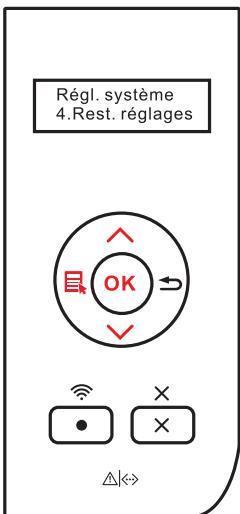 PANTUM P3500DN - Rétablir les paramètres d'usine - 2