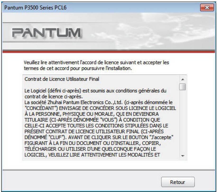 PANTUM P3500DN - Description des options : - 1
