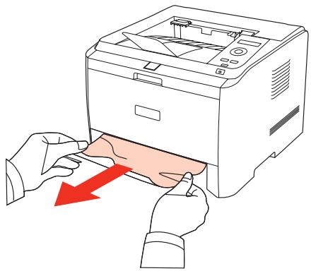 PANTUM P3500DN - Bourrage papier dans le bac de chargement - 2