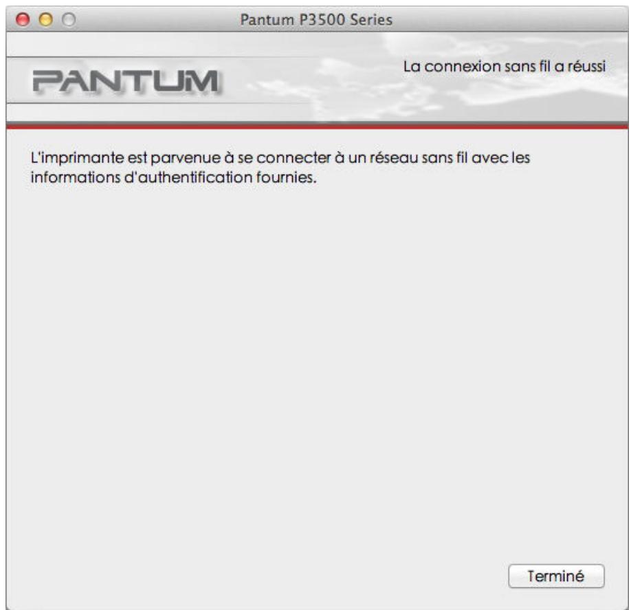 PANTUM P3500DN - 5) Configuration réalisée - 1