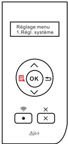 PANTUM P3500DN - Rétablir les paramètres d'usine - 1