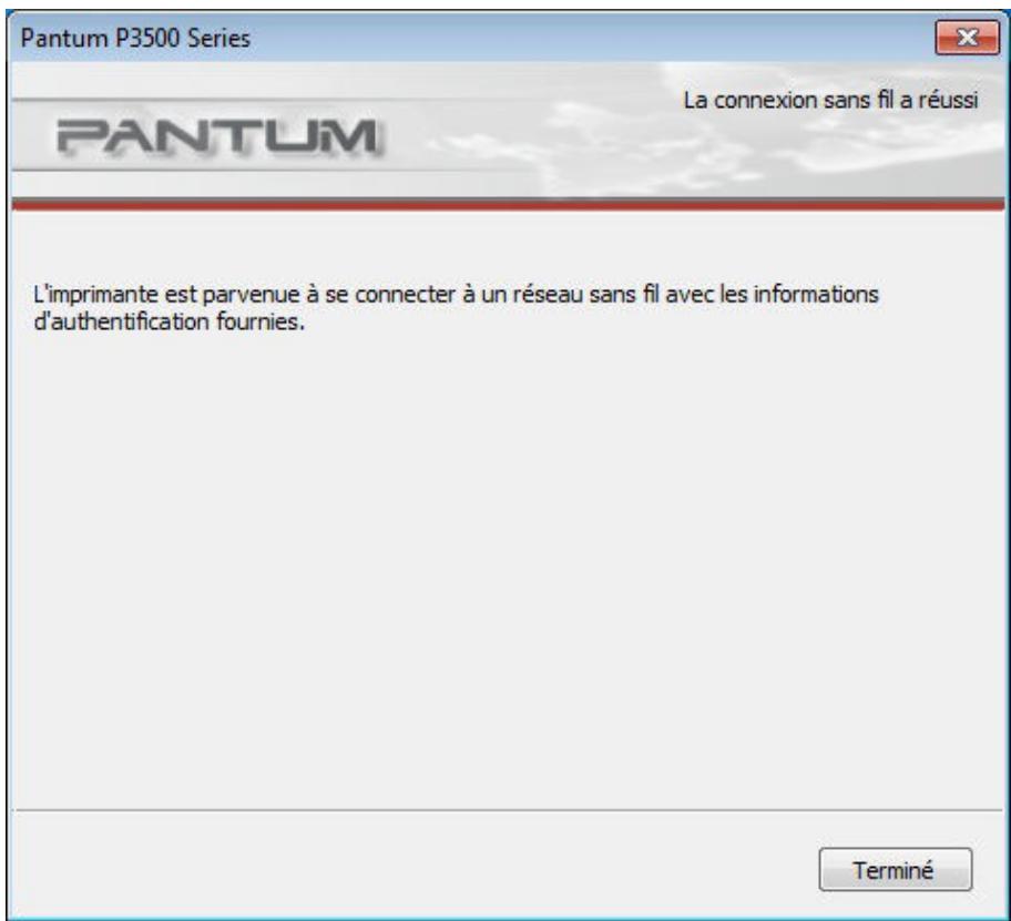 PANTUM P3500DN - 5) Configuration réalisée - 1