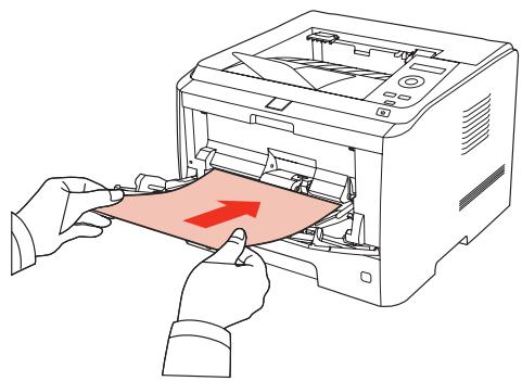PANTUM P3500DN - Bourrage papier dans le bac d'entrée manuelle - 2