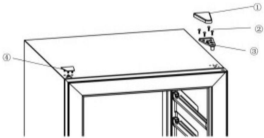 DARTY LS102DZ - Door reverse - 1