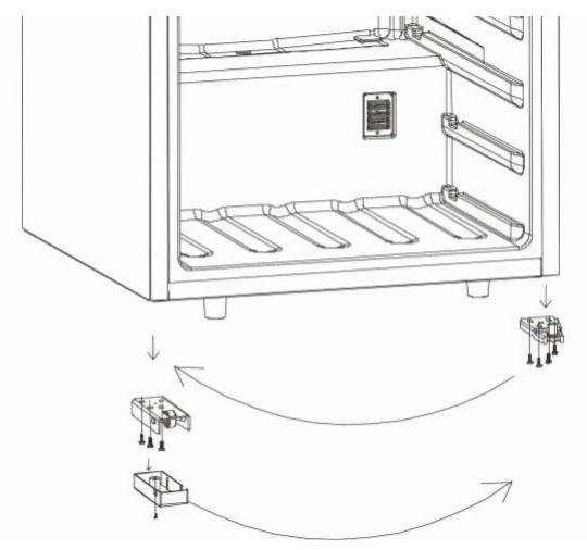 DARTY LS102DZ - Door reverse - 3