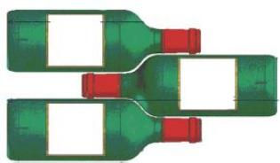 DARTY LS102DZ - Methods om flessen kuiselings neer te leggen: - 2