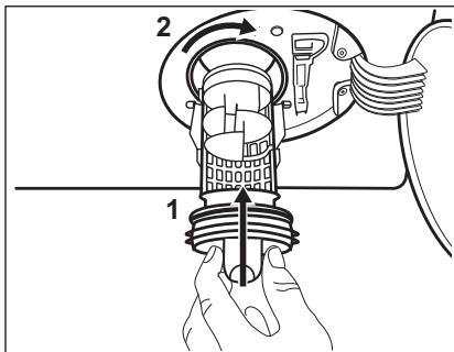 ELECTROLUX W9W1166RB - Pour nettoyer la pompe, procédez comme suit : - 7