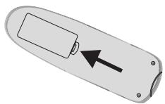 TANGENT CDP100SILVER - Mise en place des piles - 2