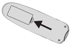TANGENT CDP100SILVER - Mise en place des piles - 1