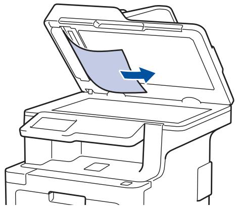 BROTHER MFC-L8690CDW - Le document est coincé sous le capot document - 1