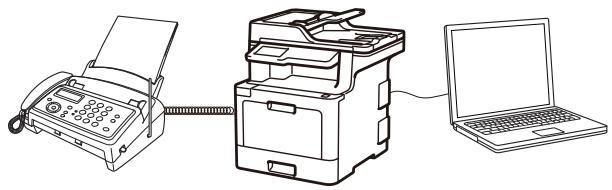 BROTHER MFC-L8690CDW - Recevoir des fax sur votre ordinateur (Windows®) - 1