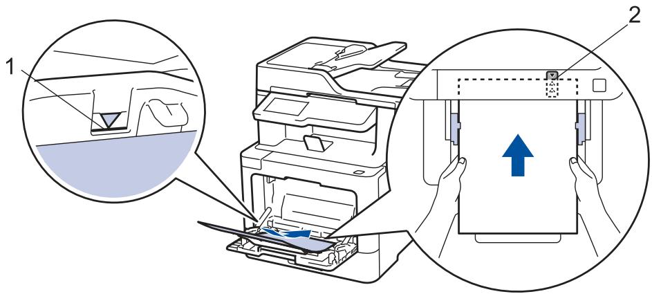 BROTHER MFC-L8690CDW - Du papier est coincé à l'intérieur du bac universel - 2