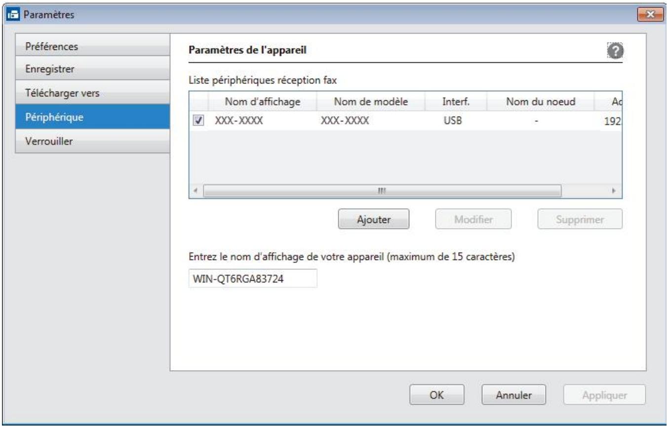 BROTHER MFC-L8690CDW - Ajouter votre appareil Brother à la réception PC-FAX (Windows®) - 1