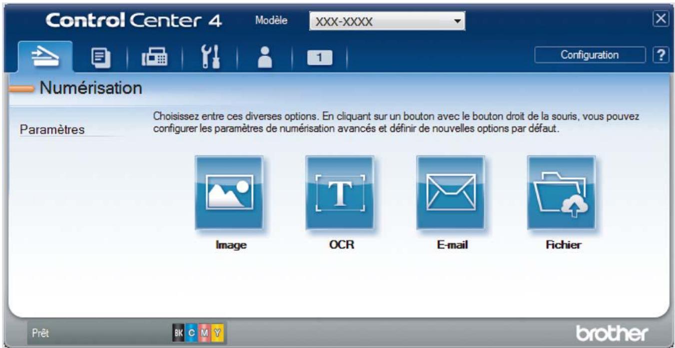 BROTHER MFC-L8690CDW - Numériser des photos et des graphiques avec le mode Avancé de ControlCenter4 (Windows®) - 2