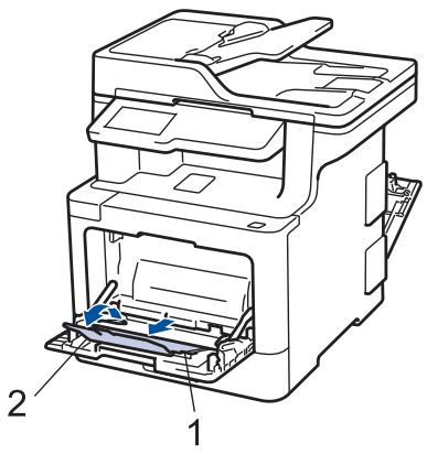 BROTHER MFC-L8690CDW - Charger et imprimer les étiquettes à l'aide du bac universel - 3
