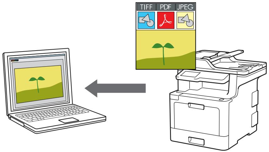 BROTHER MFC-L8690CDW - Numériser des photos et des graphiques avec le mode Avancé de ControlCenter4 (Windows®) - 1