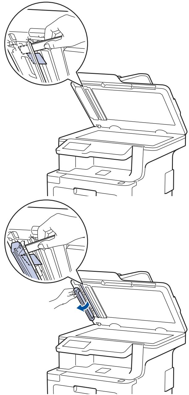 BROTHER MFC-L8690CDW - Retirer les petits débris de papier coincés dans le chargeur automatique de documents - 1