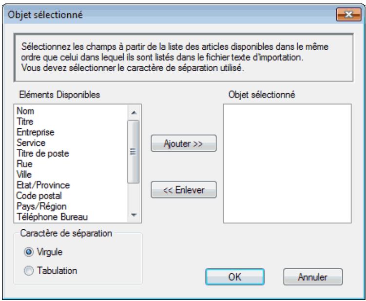 BROTHER MFC-L8690CDW - Importer des informations dans votre carnet d'adresses PC-FAX (Windows®) - 1