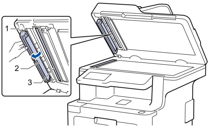 BROTHER MFC-L8690CDW - Nettoyer le scanner - 3