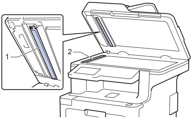 BROTHER MFC-L8690CDW - Nettoyer le scanner - 2