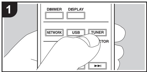 ONKYO S-6170 - Recherche des stations par type de programme - 1