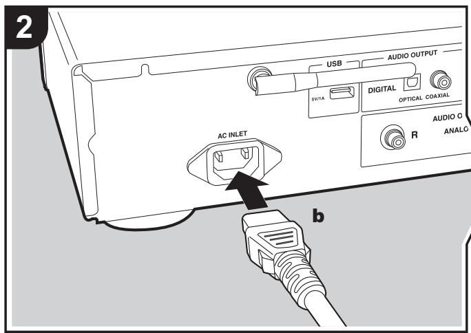 ONKYO S-6170 - Pour brancher le cordon d'alimentation/antenne, etc. - 2