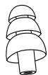 SHURE SE210N - Manchons en mousse mous - 1