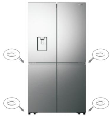 HISENSE NC - Alinhe as Portas (se necessario) - 1