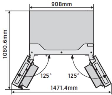 HISENSE NC - Öffnen und Schlieben der Türen - 1