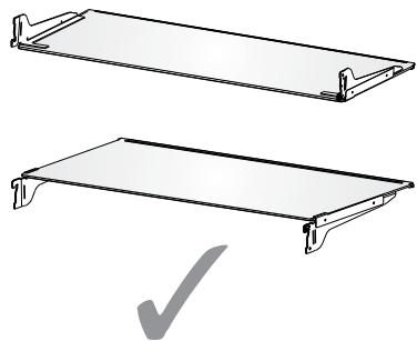 HISENSE NC - Nettoyage des pièces de l'étagère - 1