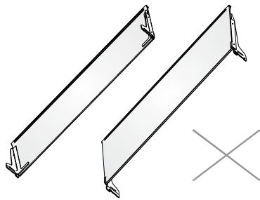 HISENSE NC - Shelf parts clean - 2
