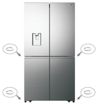 HISENSE NC - Türen ausrichten (bei Bedarf) - 1