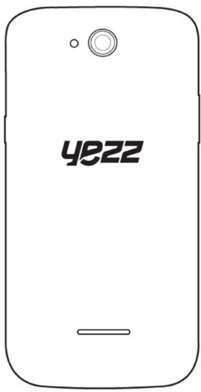 YEZZ 5.5 3G DUAL SiM NOIR - Installer la carte SIM et la batterie - 1