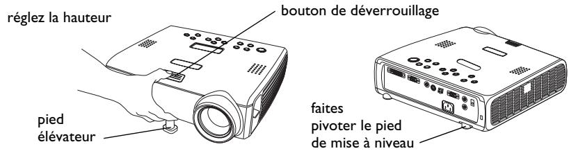 INFOCUS X8 - Réglage de l'image - 1