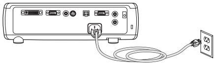 INFOCUS X8 - Raccordement d'un appareil vidéo - 9