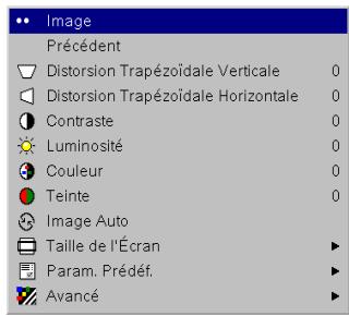 INFOCUS X8 - Menu image - 4
