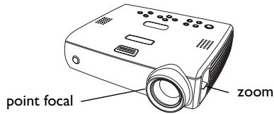 INFOCUS X8 - Affichage d'une image vidéo - 11