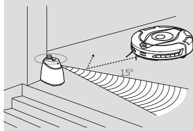 HOOVER RBCO12 - Configuration du mur virtuel* - 2