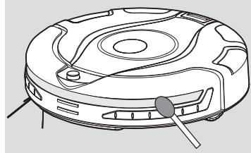 HOOVER RBCO12 - Remplacement des piles du mur virtuel* - 1