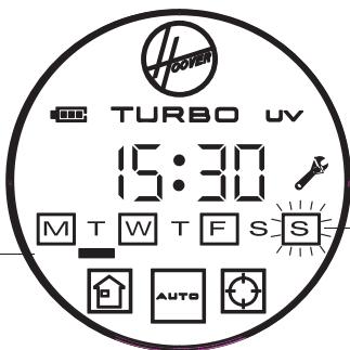 HOOVER RBCO12 - Configuration du nettoyage programme - 1