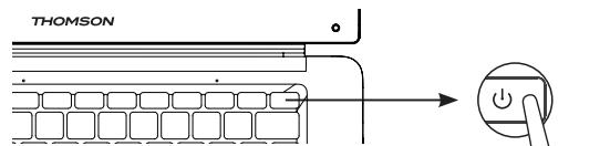 THOMSON PC portable NEO 12A-2WH32 - Allumer / éteindre votre appareil - 1