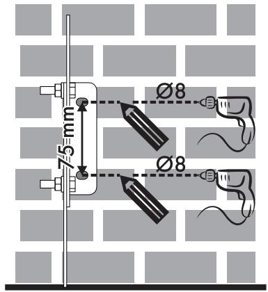 SMEG C7GPX9 - Fixation murale - 8