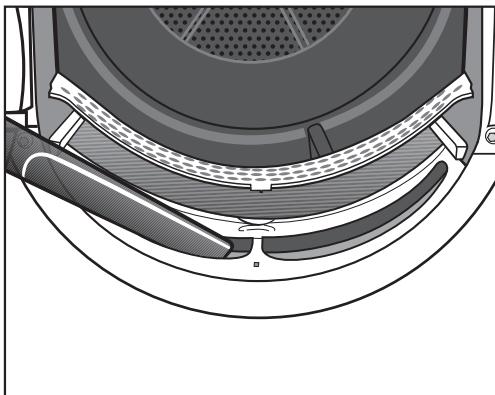 MIELE NC - Nettoyage complet des filtres à pe-luches et de la zone d'aération - 3