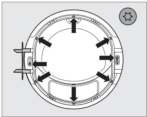 MIELE NC - Visser les vis et installer le joint de porte - 1