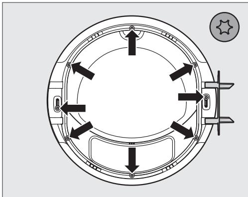 MIELE NC - Desserer les vis - 1