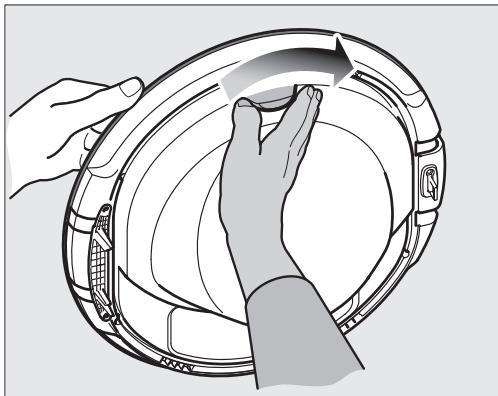MIELE NC - Remplacer la charnière de la porte et les caches - 9