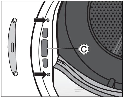 MIELE NC - Changer le système de fermeture de porte - 3