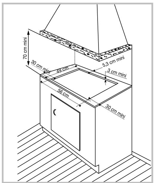 DE DIETRICH NC - Fitting recommendations (cont'd) - 1