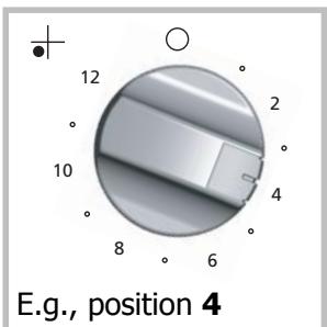 DE DIETRICH NC - How to use the radiant and halogen rings - 1