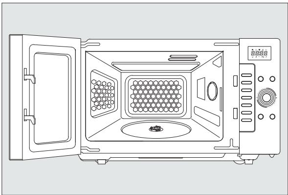 DAEWOO KOC-9C3T - Disposition des aliments - 7